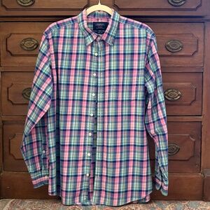 Charles Tyrwhitt L/S Slim Fit Casual Dress Shirt in Plaid